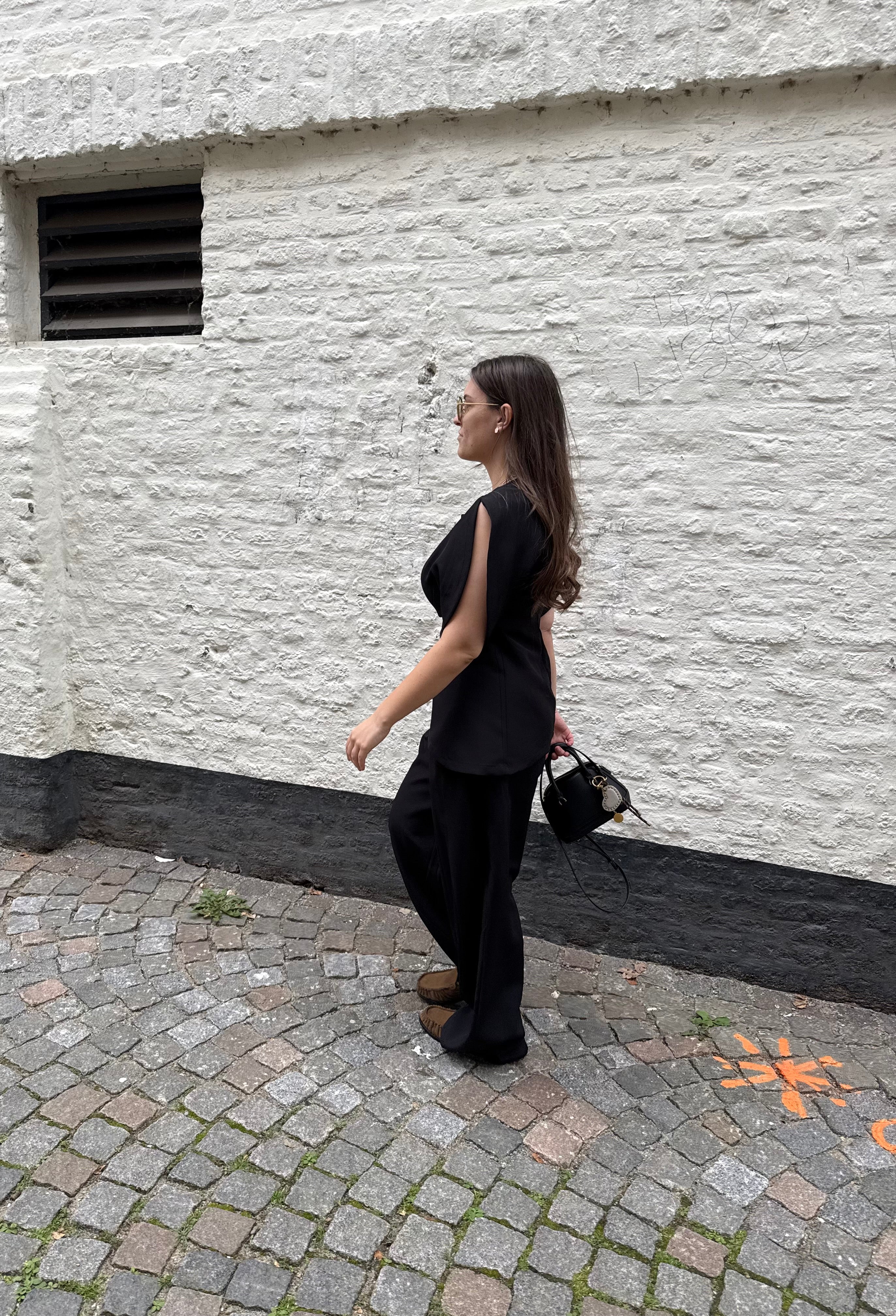 Luna pantalon zwart