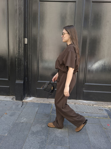 Riri co-ord set brown