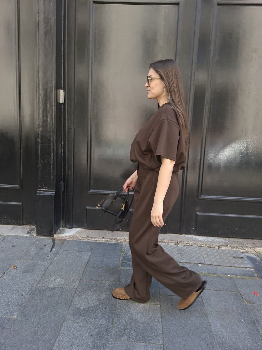 Riri co-ord set brown
