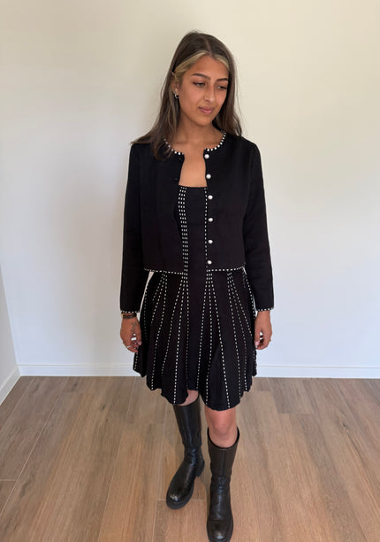 Malika 2-piece set black
