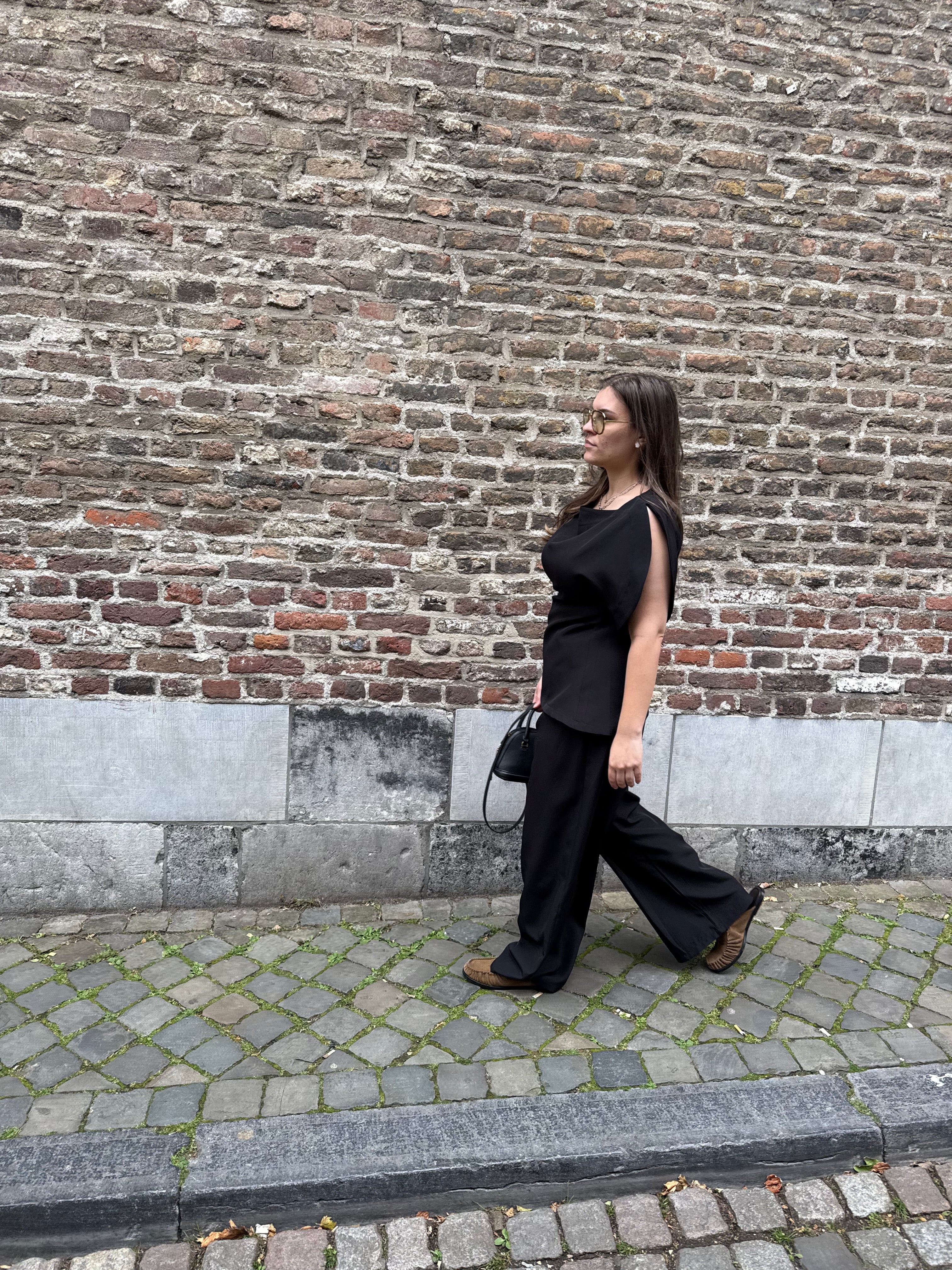 Luna top zwart