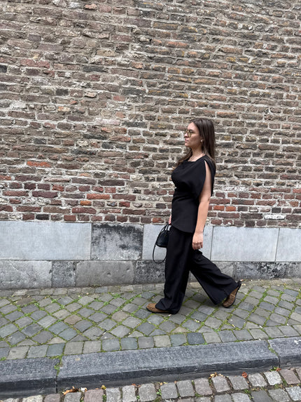 Luna top zwart