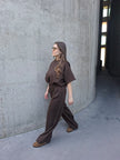 Riri co-ord set brown