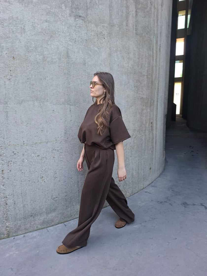Riri co-ord set brown